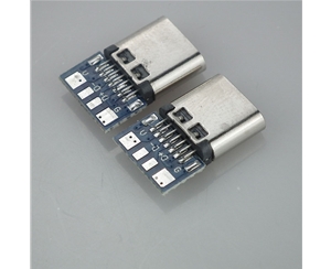 TYPE C3.1连接器 焊线母座大电流 焊线TYPE C3.1母座